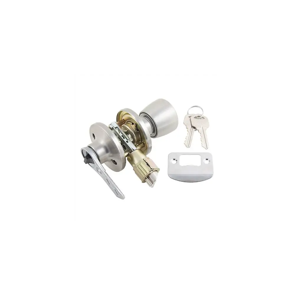 Privacy Knob & Lever Handle RV Door Lock - Stainless Steel - APP013-235-SS